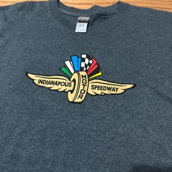 Gildan Men's Grey T-shirt - Picture 3 of 5